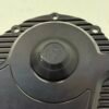 Alloy Art Black Finned Comp Cam Cover M8 for Harley Softail, Touring