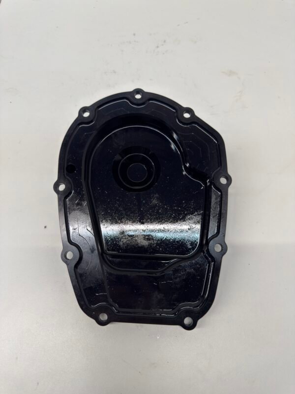 Alloy Art Black Finned Comp Cam Cover M8 for Harley Softail, Touring