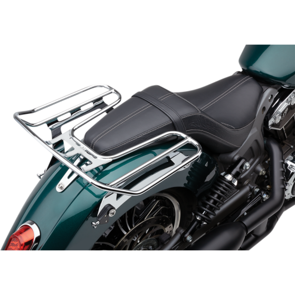 Cobra BA Wrap Around Luggage Rack Chrome 502-2611 for 15-20 Indian Scout