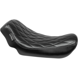 LE PERA Solo Seat Streaker Diamond Black LK-351DM for 06-10 Harley Dyna Super Glide