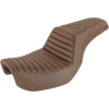 Saddlemen Step-Up Seat Brown for 2018-2026 Softail Street Bob