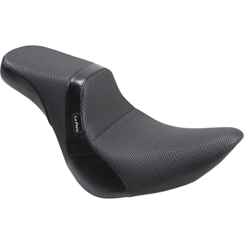 LE PERA Seat LYO-543BW Daytona 2Up Basket Weave for 18-up Softail Fat Boy