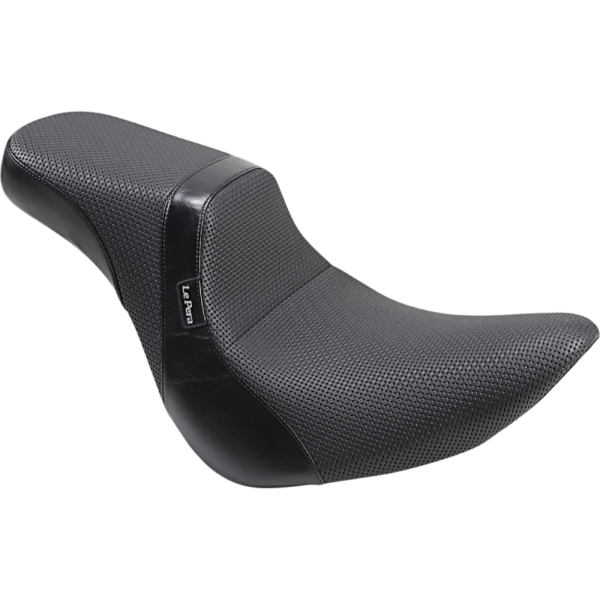 LE PERA Seat LYO-543BW Daytona 2Up Basket Weave for 18-up Softail Fat Boy