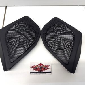 OEM Harley Front Fairing Speaker Grill Covers 76001324 24-up Road Glide