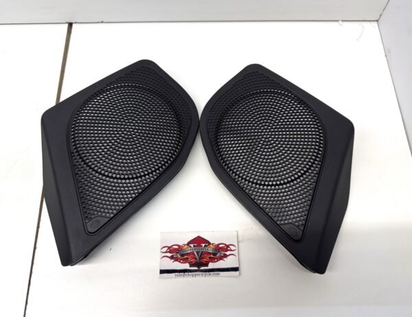 OEM Harley Front Fairing Speaker Grill Covers 76001324 24-up Road Glide