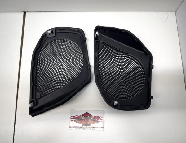 OEM Harley Front Fairing Speaker Grill Covers 76001324 24-up Road Glide