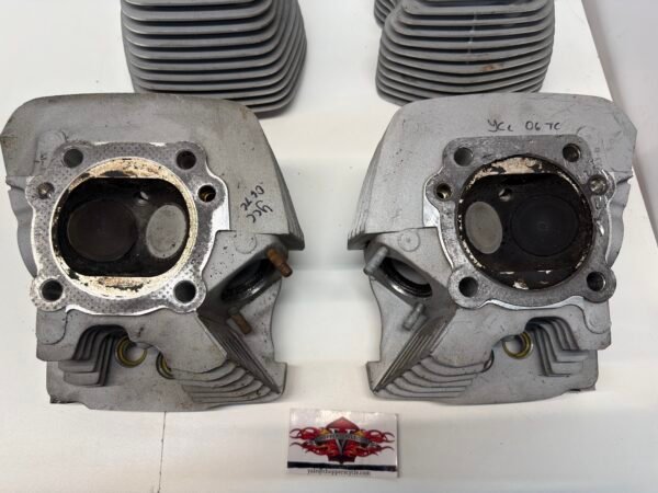 CH1056 (10) OEM Harley Cylinders 16593-99 and Heads w/ Springs 16723-99, 16725-99 1999-2016 Twin Cam