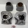 CH1056 (8) OEM Harley Cylinders 16593-99 and Heads w/ Springs 16723-99, 16725-99 1999-2016 Twin Cam