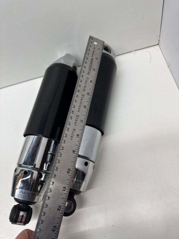 Chrome 12" Rear Shocks Suspension For 97-17 Harley Touring