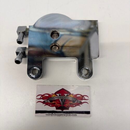 Chrome Oil Filter Bracket for Harley