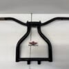 CH1077 (1) Bung King Hahdlebar, Riser with Top Clamp Black 2014-up Road Glide