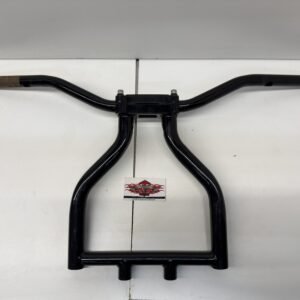 Bung King Hahdlebar, Riser with Top Clamp Black 2014-up Road Glide