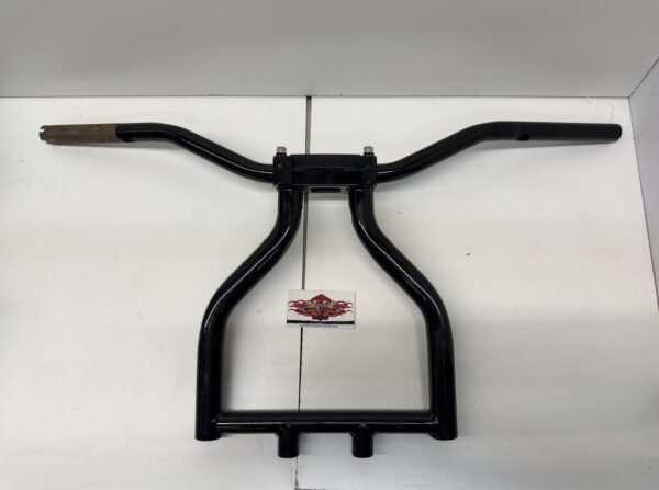 CH1077 (1) Bung King Hahdlebar, Riser with Top Clamp Black 2014-up Road Glide