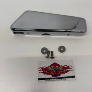 CH1089 (1) Starter Relay Cover Kit Chrome 66425-68 for 1966-84 Harley FL FLH Big Twin