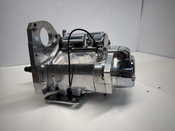 5 Speed Softail Transmission with Polished Case