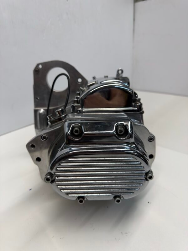 5 Speed Softail Transmission with Polished Case