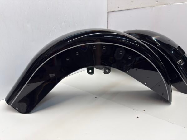 Harley Paint Set Body Kit Black for 2009-17 Softail Heritage FLSTC