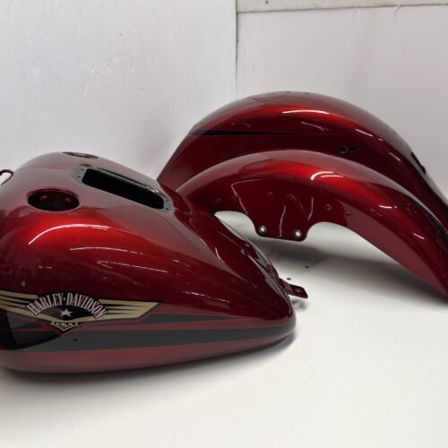 Harley Paint Set Body Kit Candy Red Sunglo for 08-17 Fat Boy