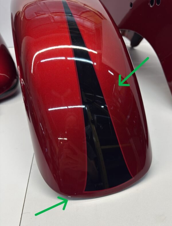 Harley Paint Set Body Kit Candy Red Sunglo for 08-17 Fat Boy