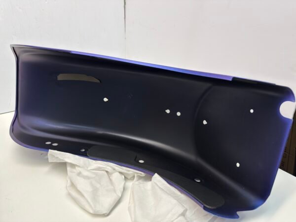 Custom Paint Set Purple Blue Denim for Harley Cross Bones FLSTSB