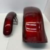Harley Fender set Red for 08-17 Softail