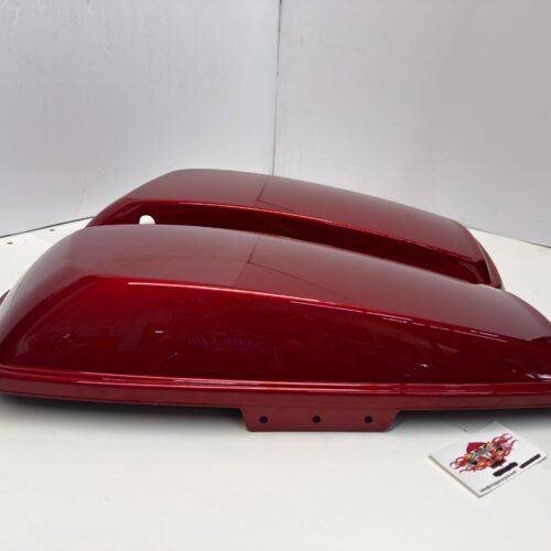 Harley Saddlebag Lids Red 90200413, 90200411 for 14-22 Touring