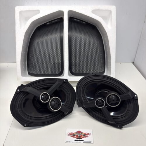 Harley Audio powered by Rockford Fosgate – Stage III Saddlebag Speakers 24-later