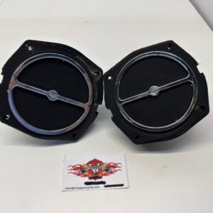 CH1165 (1) OEM Harley Speaker Audio Set 77010-06 with Grilles for 03-07 Electra Glide FLSTC