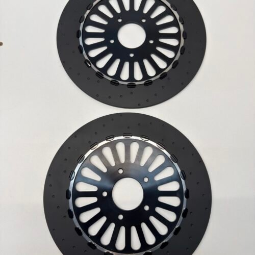 Lyndall Brake Disk Rotor 11 3/4″ Set Lightweight for Harley