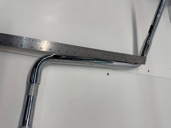 Harley 1 1/4" Handlebar Chrome  17" Rise, 33 3/4" Width