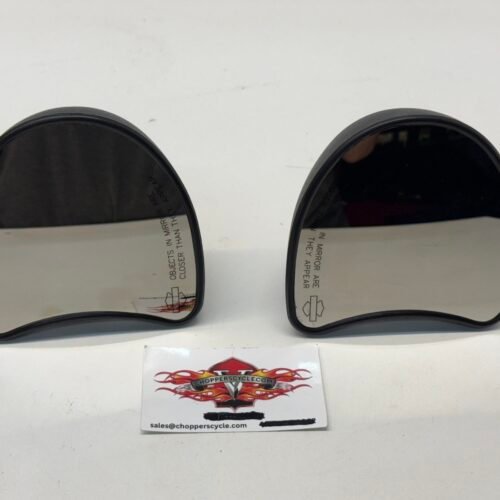 OEM Harley Left and Right Black Fairing Mounted Mirrors for 14-23 Street Glide FLHX