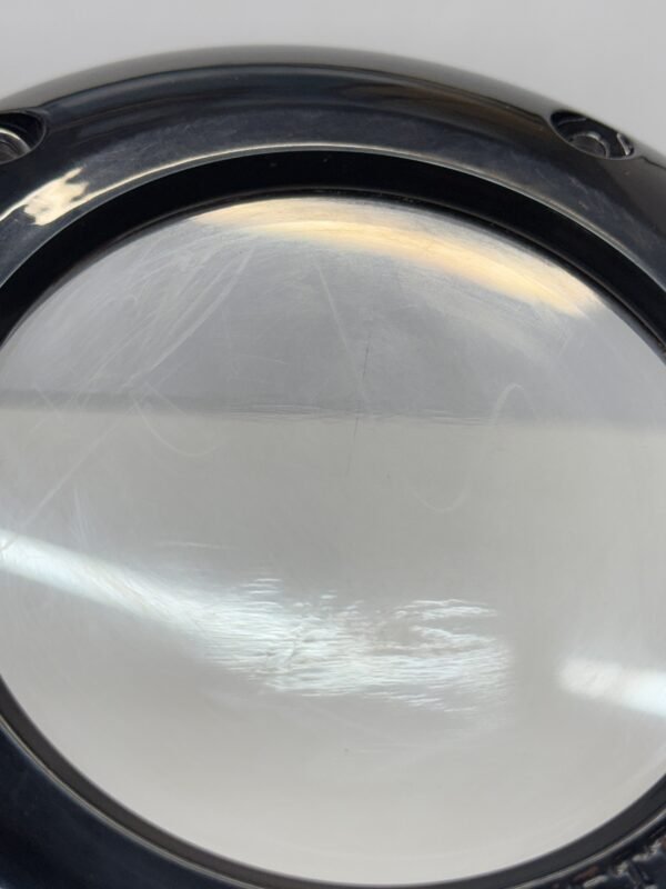 Barnett Clear Derby Cover w/Black 2018-25 Harley M8 Softail