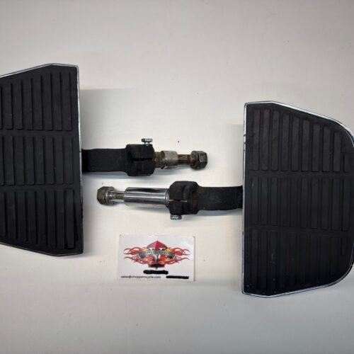 OEM Harley Touring Floorboards with Footpag Adapter Mount