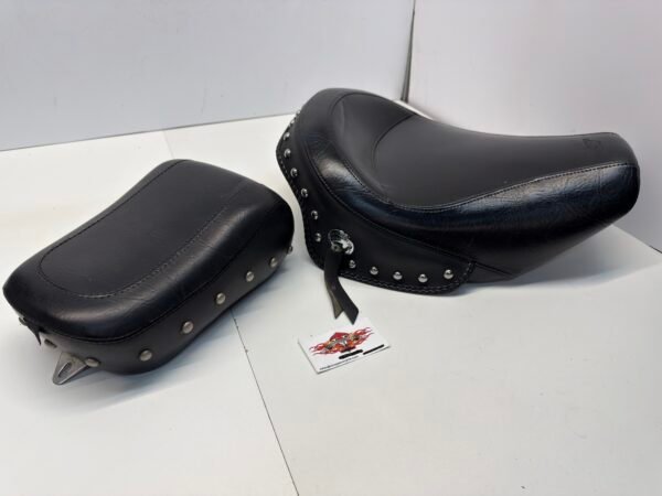 Mustang Driver, Passenger Seats, Sissy Bar, Luggage Rack  for 82-94, 99-00 FXR