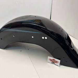 OEM Harley Rear Fender Black Blue stripe 59819-06 for 2007-2017 FLSTF