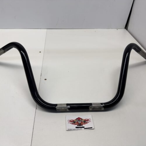 1″ Handlebar Black 11.5″ Rise, 32 1/4″ Width for Harley
