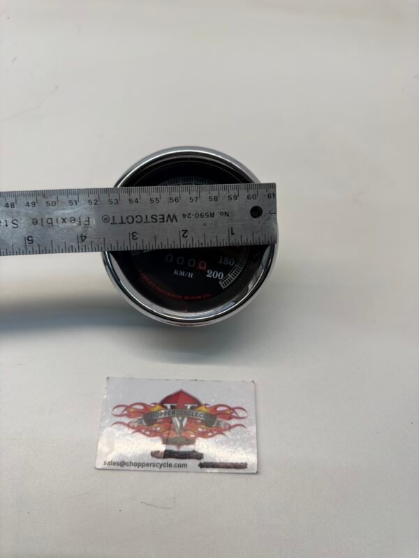 OEM Harley Japan 3-1/2" Facing Mechanical Speedometer KM/H 96-99 Touring