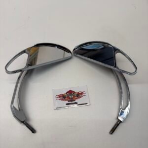 Arlen Ness Die-cast Pocket Mirrors with Curved Arms 13-031