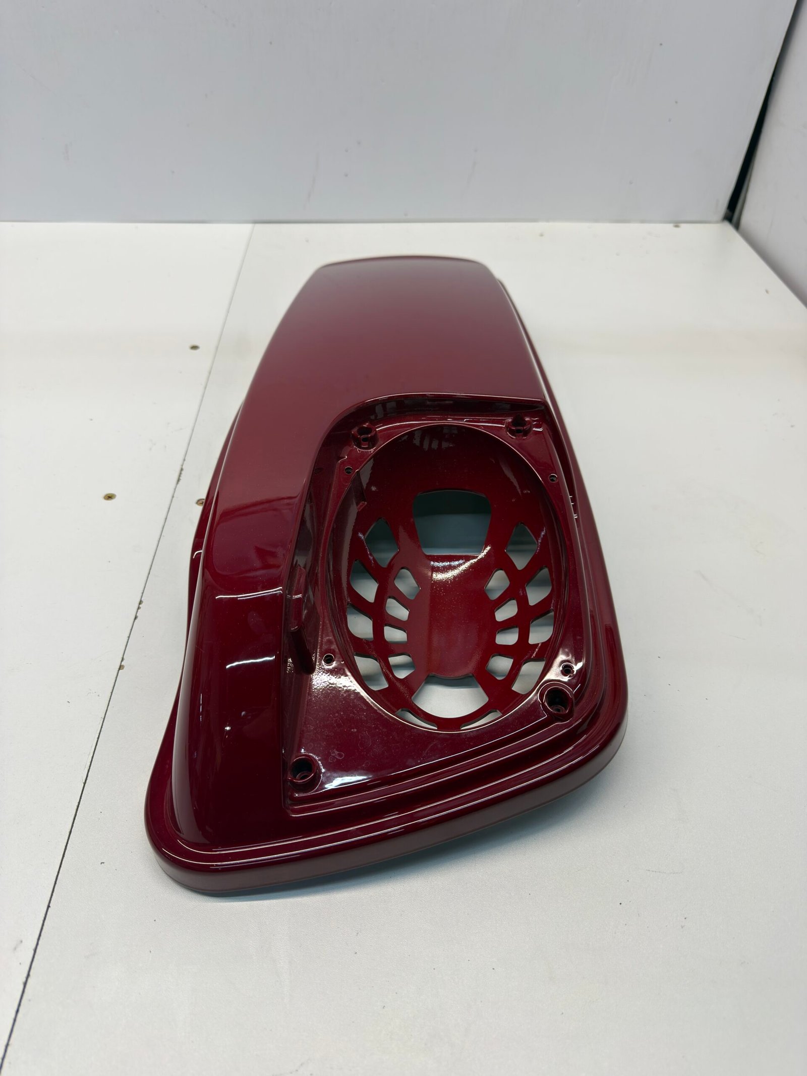 OEM Harley Saddlebag Speaker Lid  Red 90201031 for 14-23 Touring CVO