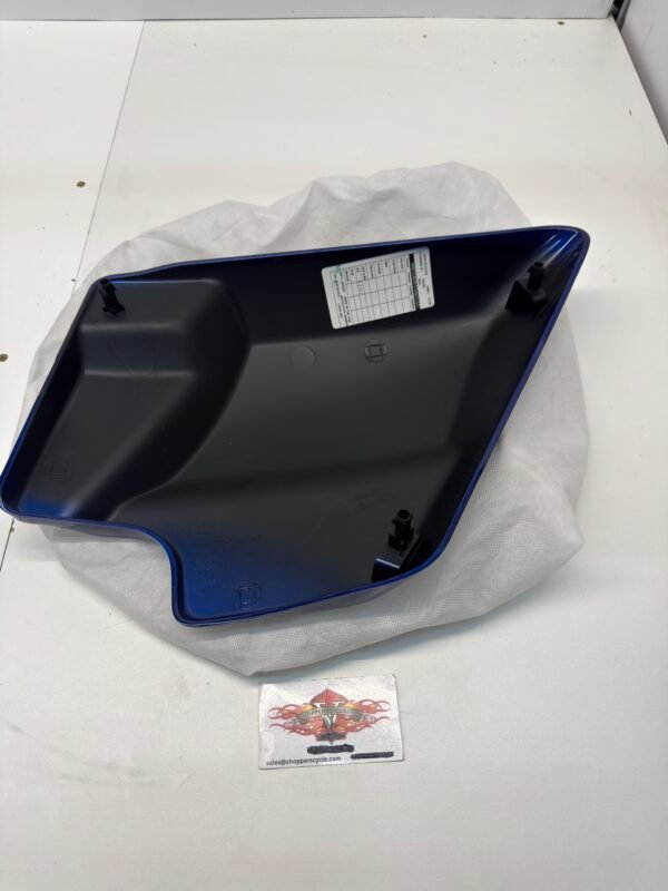 OEM Harley Left Side Cover Blue  66250-09 for 09-23 Touring