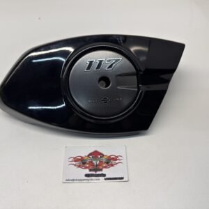CH1373 (1) OEM Harley 117 Black Air Cleaner Cover for 24-25 Touring Street & Road Glide